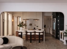 Kuchnia w stylu mid-century modern Kuchnia w stylu mid-century modern