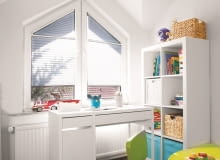 Żaluzje plisowane można dostosować do okien o różnych wymiarach i kształtach Żaluzje plisowane można dostosować do okien o różnych wymiarach i kształtach