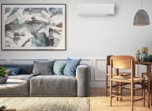 Styl skandynawski z klimatyzatorem Styl skandynawski z klimatyzatorem