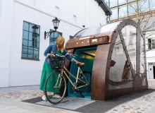 Pierwszy w Polsce automatyczny podziemny parking rowerowy Pierwszy w Polsce automatyczny podziemny parking rowerowy