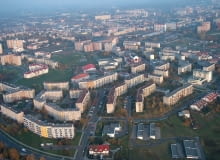 Osiedle Krakowska - Południe w Rzeszowie - widok z lotu ptaka Osiedle Krakowska - Południe w Rzeszowie - widok z lotu ptaka