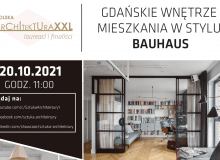 Gdańskie mieszkanie w stylu bauhaus – prezentacja online i wywiad, 20.10.2021 r., godz. 11:00
