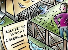 Prawo budowlane definiuje gołębnik o wymiarach 3x5 m jako budynek gospodarczy