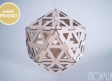 Polski projekt: lampa Morawka. Pitagoras. Morawka, lampa, drewniana lampa, lampa z drewna, polski projekt, polski design