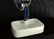 Kran Little Twist, proj. Sarang Sheth kran, łazienka, umywalka