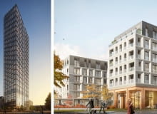 Liberty Tower (z lewej) i Postępu Apartmens (z prawej) - inwestycje realizowane pod marką INSPIRENTALS przez Golub GetHouse. Liberty Tower (z lewej) i Postępu Apartmens (z prawej) - inwestycje realizowane pod marką INSPIRENTALS przez Golub GetHouse.