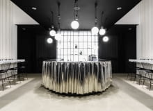 Klubokawiarnia w Gdańskim Teatrze Szekspirowskim, projekt: Marta Koniczuk