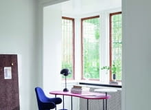 Miejsce do pracy w stylowej aranżacji