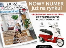 Konkurs miesięcznika Dom&Wnętrze Konkurs miesięcznika Dom&Wnętrze