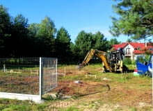 Budynek musi być wytyczony przez geodetę zgodnie z projektem Budynek musi być wytyczony przez geodetę zgodnie z projektem