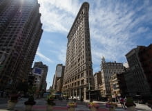 Flatiron Building w Nowym Jorku Flatiron Building w Nowym Jorku