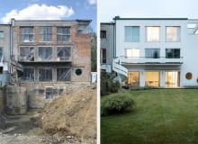 Przebudowa domu na Żoliborzu Oficerskim w Warszawie. Proj. Paweł Lis Architekci Przebudowa domu na Żoliborzu Oficerskim w Warszawie. Proj. Paweł Lis Architekci