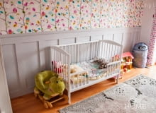 Pokój dwuipółletniej dziewczynki w stylu angielskim. Pokój dwuipółletniej dziewczynki w stylu angielskim.