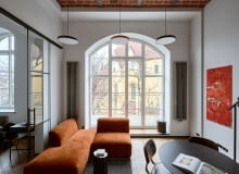 Wrocławski apartament w neogotyckim budynku - aranżacja projektu Loft Factory Wrocławski apartament w neogotyckim budynku - aranżacja projektu Loft Factory