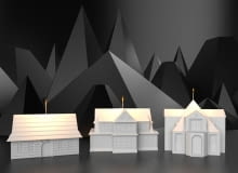 "Domy.Duchy". Proj. Łukasz Leśniak "Domy.Duchy". Proj. Łukasz Leśniak