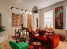 Eklektyczna aranżacja mieszkania w zabytkowej kamienicy Eklektyczna aranżacja mieszkania w zabytkowej kamienicy