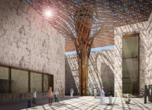 Muzeum Arabskiej Sztuki Współczesnej w Szardży. Proj. AIDA STUDIO - Ronaldo Rodriguez-Leal i Natalia Wrzask. Muzeum Arabskiej Sztuki Współczesnej w Szardży. Proj. AIDA STUDIO - Ronaldo Rodriguez-Leal i Natalia Wrzask.