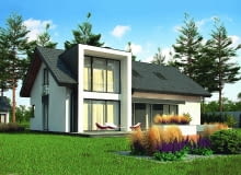 Łatwo sobie wyobrazić, że starsi państwo korzystają ze słońca na tarasie w godzinach rannych i południowych, a dzieci i wnuki - z własnego, na piętrze - po powrocie z zajęć, czyli pod koniec dnia. Dlatego dłuższe elewacje wychodzące na wschód i zachód wydają mi się idealne! Łatwo sobie wyobrazić, że starsi państwo korzystają ze słońca na tarasie w godzinach rannych i południowych, a dzieci i wnuki - z własnego, na piętrze - po powrocie z zajęć, czyli pod koniec dnia. Dlatego dłuższe elewacje wychodzące na wschód i zachód wydają mi się idealne!