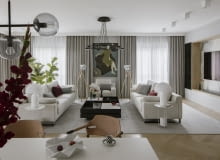 Elegancki apartament projektu MIKOŁAJSKAstudio Elegancki apartament projektu MIKOŁAJSKAstudio