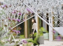 Pawilon Komorebi w Utzon Centre w Aalborgu. Proj. Joanna Maria Leśna, Izabella Banaś i Paola Gonzalez Marquez. Pawilon Komorebi w Utzon Centre w Aalborgu. Proj. Joanna Maria Leśna, Izabella Banaś i Paola Gonzalez Marquez.