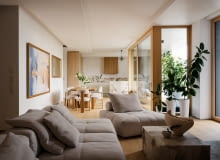 Światło, przestrzeń i architektura - apartament w zielonej części Marymontu Światło, przestrzeń i architektura - apartament w zielonej części Marymontu