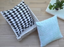 Malowane poduszki w marokańskie wzory DIY, malowanie, dekoracje, dom