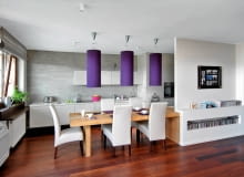 WNETRZA , PRZESTRZEN KUCHNIA - POKOJ ODDZIELONA JEST SCIANKA GISOWO - KARTONOWA STYLIZACJA EVA MILCZAREK FOT. RADOSLAW WOJNAR PUBLIKACJA CZTERY KATY NR 11 (229) - 11 2010 SLOWA KLUCZOWE: WNETRZE KUCHNIA ARCHITEKTURA MEBEL POKOJ ZDJĘCIE DO WKŁADKI: PUBLIKACJA CZTERY KATY NR 11 (229) - CZASOPISMA