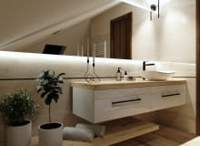 Łazienka na poddaszu