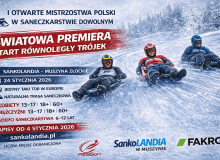 FAKRO partnerem I Otwartych Mistrzostw Polski w Saneczkarstwie Dowolnym