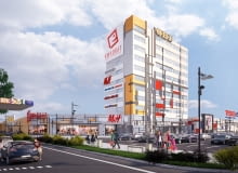 Tak będzie wyglądać park handlowy Kwadrat wizualizacja park handlowy kwadrat galeria