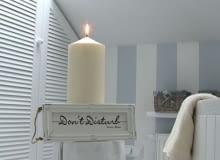 Zrób to sama - Świecznik z pieńka wnętrza, dekoracje, meble