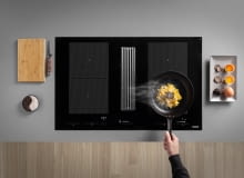 Płyta indukcyjna z wbudowanym okapem z serii 2gether