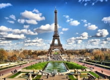 Wieża Eiffla, Francja Paryż zabytki - Wieża Eiffla, Francja