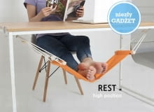 "Fuut" - hamak dla stóp. Projekt: Connect Design niezły gadżet, ciekawy gadżet, odpoczynek dla stóp, stopy odpoczywają, design