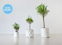 GROWTH - doniczka, która rośnie wraz z rośliną. growth, doniczka, doniczka która rośnie z rośliną, doniczka origami