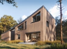 Nowoczesna Sielskość: dom jednorodzinny projektu BRIC Architekci Nowoczesna Sielskość: dom jednorodzinny projektu BRIC Architekci