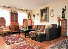 Rafał Olbiński, salon, aranżacja salonu