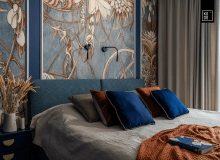 Harmonia natury i mocne akcenty: aranżacja 75-metrowego mieszkania Harmonia natury i mocne akcenty: aranżacja 75-metrowego mieszkania