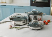 Niezawodne garnki i patelnie Kohersen Black Cube Niezawodne garnki i patelnie Kohersen Black Cube