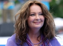 Anna Dymna 14.06.2008 KRAKOW , RYNEK , N/Z ANNA DYMNA , FESTIWAL ZACZAROWANEJ PIOSENKI , ZWYCIEZAC MIMO WSZYSTKO , V OGOLNOPOLSKIE DNI INTEGRACJI , FOT. MATEUSZ SKWARCZEK / AGENCJA GAZETA