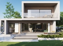 Nowoczesna architektura na otwartym planie wymaga zastosowania panoramicznych drzwi podnoszono-przesuwnych, jak Schüco LivIngSlide Nowoczesna architektura na otwartym planie wymaga zastosowania panoramicznych drzwi podnoszono-przesuwnych, jak Schüco LivIngSlide