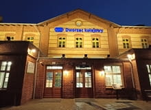 Dworzec w Świebodzinie po remoncie Dworzec w Świebodzinie po remoncie