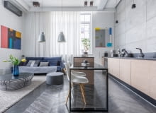 Salon z kuchnią w stylu loftowym - jak go urządzić? Salon z kuchnią w stylu loftowym - jak go urządzić?