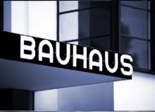 Prezentacja współczesnych fotografii architekta Gordona Watkinsona. Bauhaus Building, Walter Gropius, 1925-26, Dessau, Germany bauhaus, architektura, kraków, wystawa, międzynarodowe centrum kultury