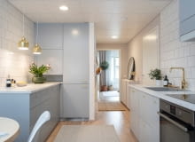 Kuchnie ze skandynawskich mieszkań