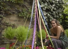 warzywnik lub rabata w ramie