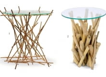 Jeśli wypatrzysz rzecz, która idealnie odpowiada twoim oczekiwaniom i gustowi, odwiedź jeszcze inne sklepy. Często bywa, że zakupy można zrobić znacznie taniej.<br> <b>Stoliki kawowe</b>.<br/> 1. Akia, drewno i metal, śr. 40 cm, wys. 37 cm, InniLivin Concept, 1805 zł<br/> 2. Flint Stone, drewno i szkło, śr. 40 cm, wys. 50 cm, karestyle.pl, 1259 zł