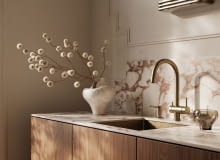 Kuchnia PK9062 Marmur Sienna Woodeco