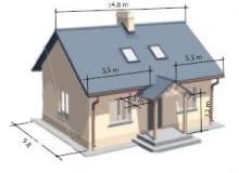 Obliczono na przykładzie tego modelowego domu. Obliczono na przykładzie tego modelowego domu.