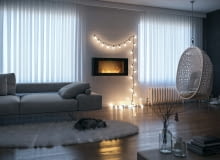 Biokominki nie wymagają komina, co pozwala cieszyć się ogniem wszędzie tam, gdzie instalacja tradycyjnego kominka nie jest możliwa; tworzą przytulny nastrój we wnętrzu i stanowią niebanalną ozdobę, Simple Fire BlackBox, Infire/Komo